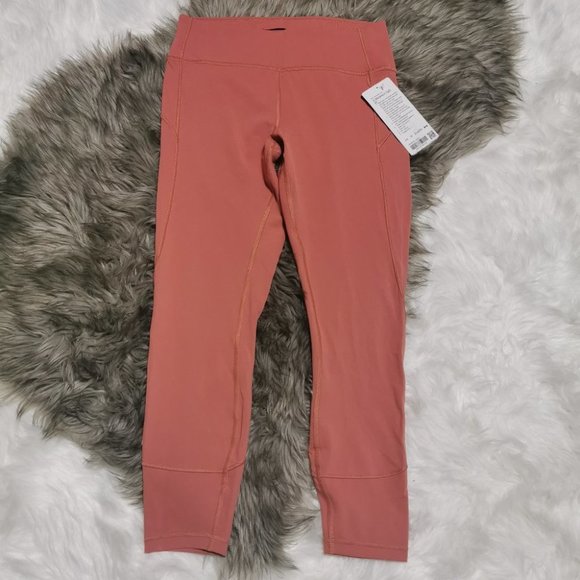 lululemon athletica Pants - Lululemon In Movement Tight 25" Rustic Cor…